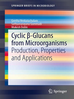 cover image of Cyclic β-Glucans from Microorganisms